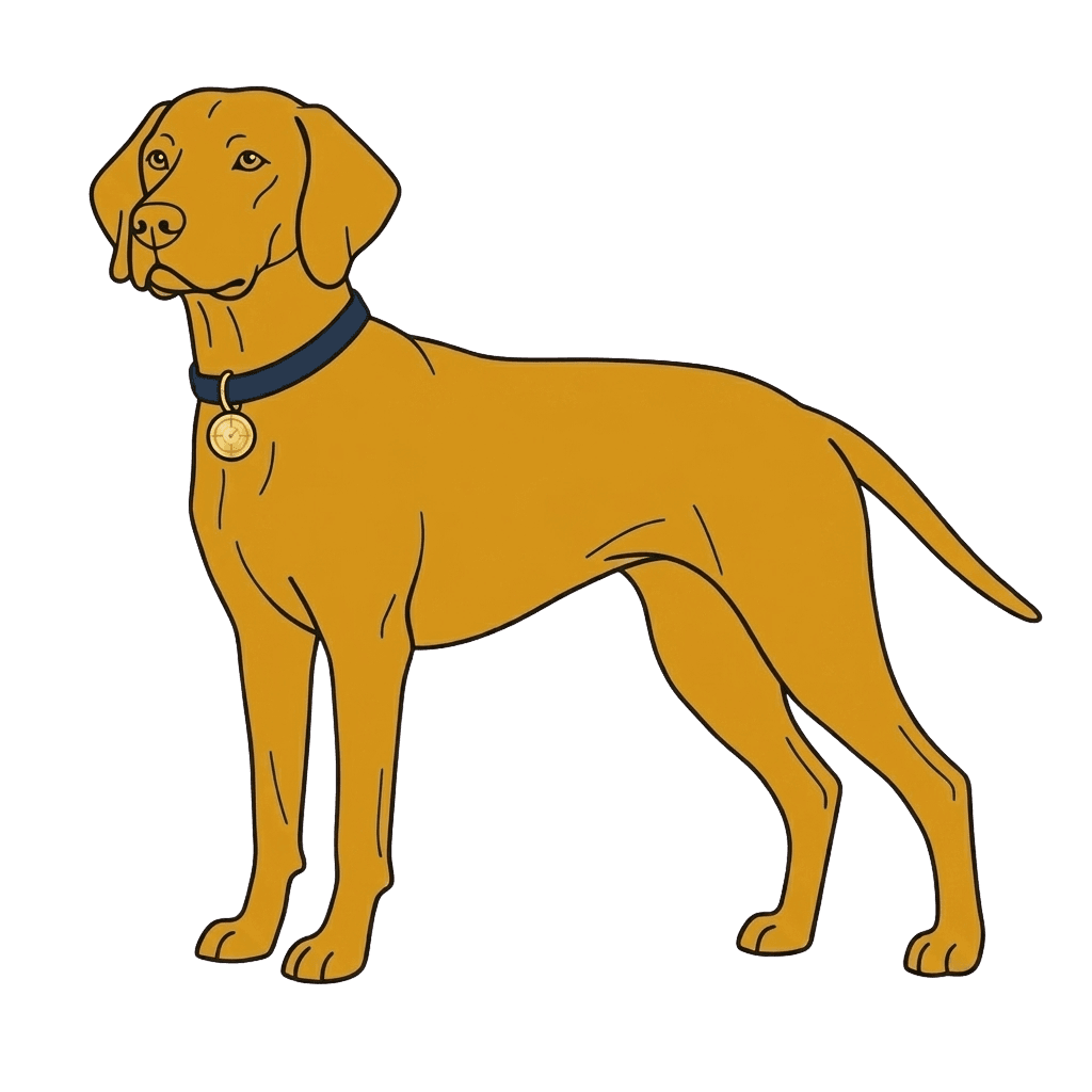 Scout the Vizsla